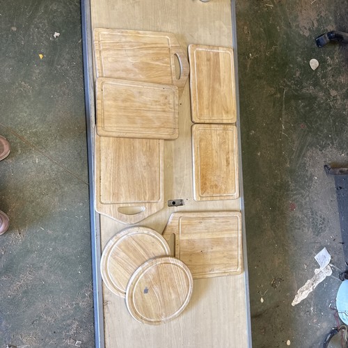 Job lot wooden chopping - lot,