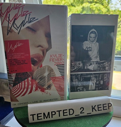 Kylie fever vhs video - fever,
