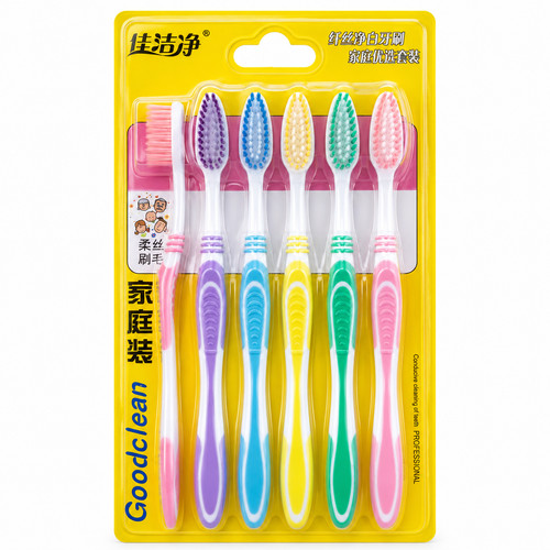 Pack soft bristle toothbrush - 6,