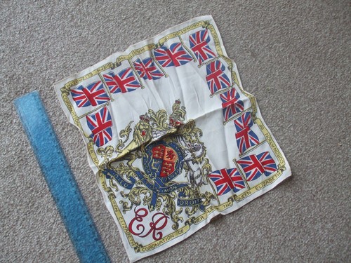 1953 vintage handkerchief - vintage,