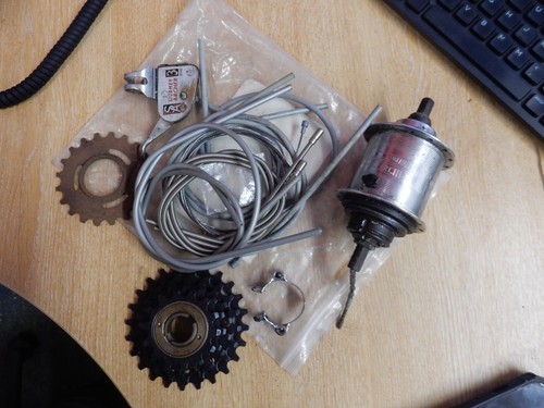Vintage bicycle items ref - vintage,