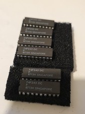 Vintage Fairchild 74F245 DC – Octal Bus Transceiver TTL IC – 1987 Singapore 6pc