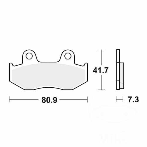 Trw brake pads standard - brake,