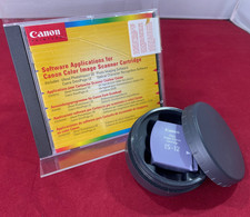 Untested Canon IS-12 Scanner Cartridge & CD for some inkjet printers BJC80,BJC85