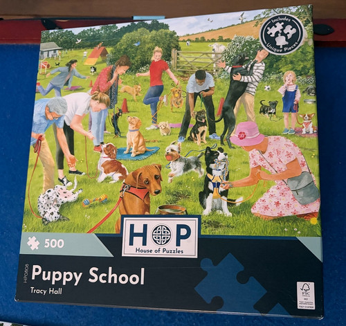 Puppy school 500 pieces jigsaw - puppy,