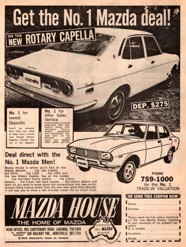 1972 mazda rx2 capella rotary - rx2,