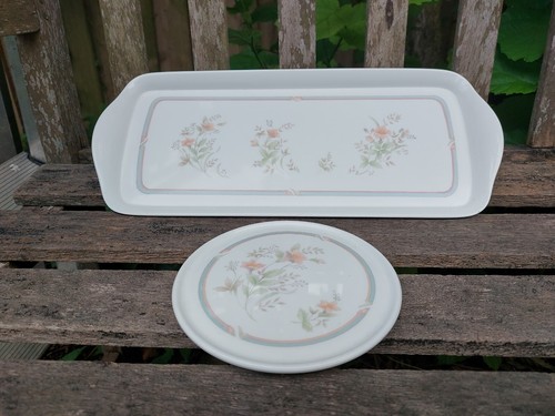 Vintage melamine sandwich tray - vintage,