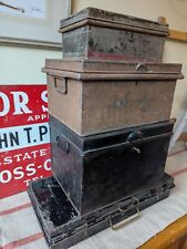 Antique Tin Storage Document