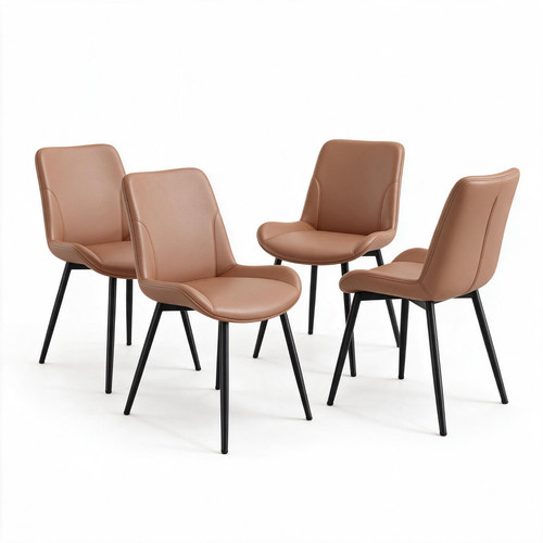 Dining chairs set pu - chairs, of