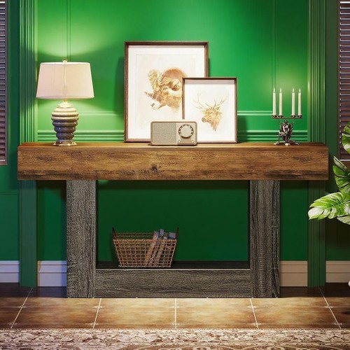 Modern rustic inch - modern, console