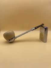 Vintage Dr. Grabow Viking Radiator Tobacco Pipe Cream Enamel Bowl (read desc)