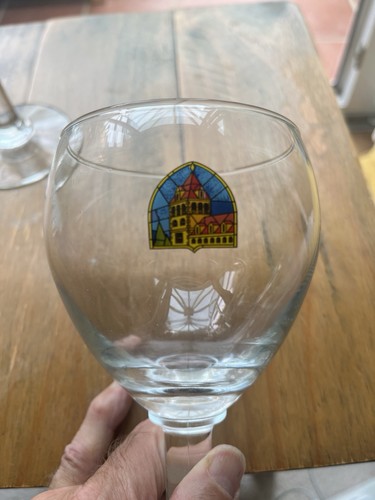 Belgium beer glasses pair - glasses.,