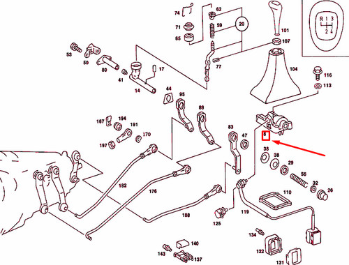 Saloon w123 floor - w123, shift