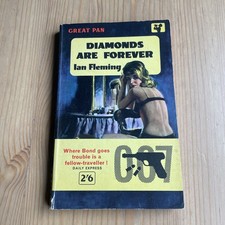 Diamonds Are Forever Ian Fleming Pan Books 1958 Vintage Paperback