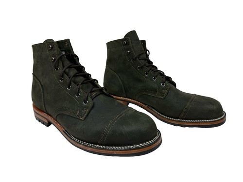Truman boot green leather - co,