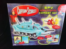 VINTAGE SOUNDTECH CAPTAIN SCARLET SPV ELECTRONIC COMBAT SET BOX SEALED UNUSED