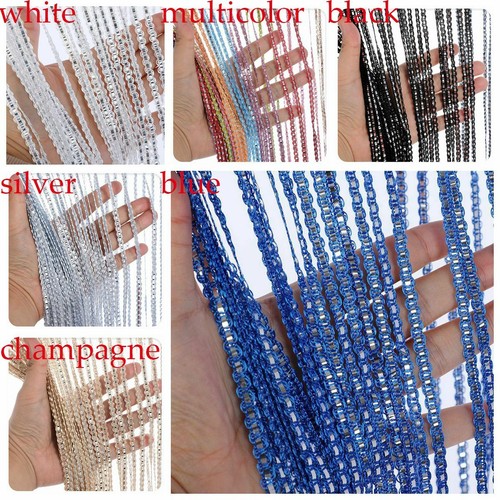 Door curtain tassel fly screen - curtain,