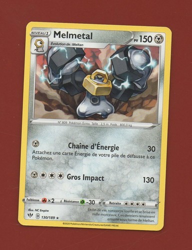 Pokemon 130 189 melmetal - no.,