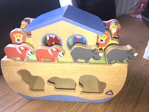 Elc wooden shape sorting - wooden,