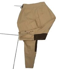 Ralph Lauren :: Camel Jodhpurs With Leather Strap And Buckle (6) 28 In Waist