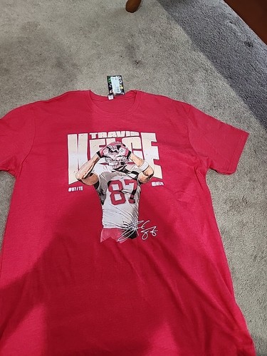 Nwt travis kelce heart kansas - travis,