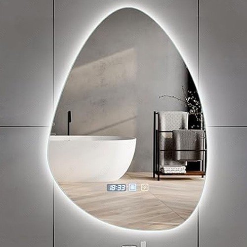 Pebble wall led bathroom - wall,