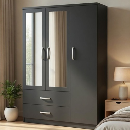 Assembled door mirrored - assembled,