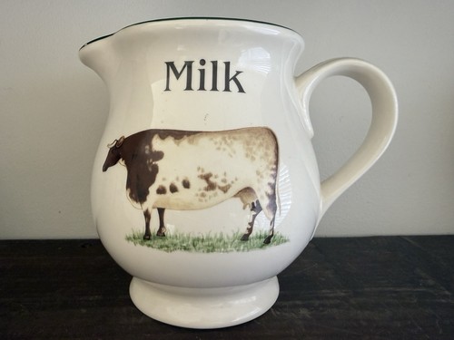Cloverleaf earthenware milk - earthenware,