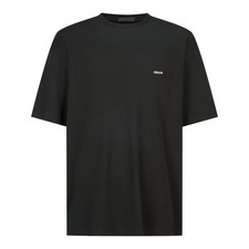 PRADA Men's Black Crew Neck