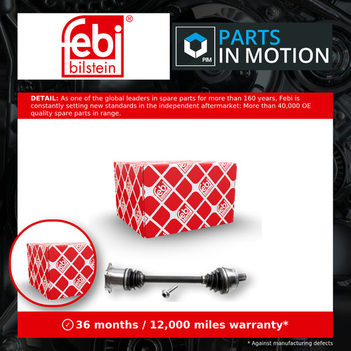 Drive shaft fits audi b7 - a4,