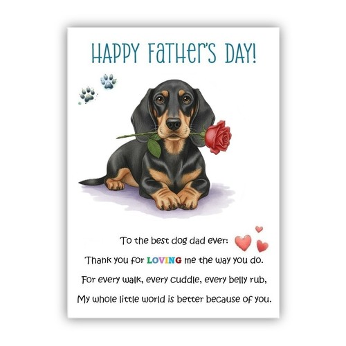 Father day card from - father’s,