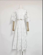 Elegant Floral Lace Two-Piece