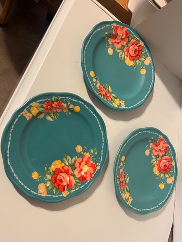 Pioneer woman set teal - set,
