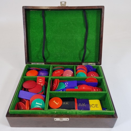 Vintage set coloured gaming - set,