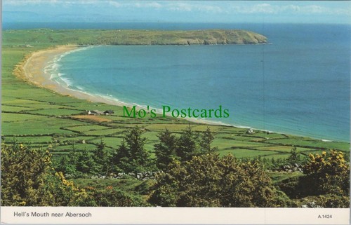Wales postcard hell s mouth - wales,