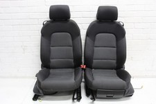 Audi A3 8P FL Cabriolet Front Black Silver Cloth Sport Seats 8P0885806CE