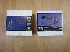 Verlinden 120mm -two German Infantry WWII Equipment resin sets *see description*