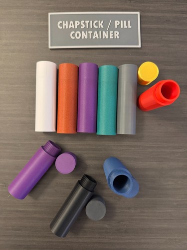 Small cylinder chapstick - cylinder,