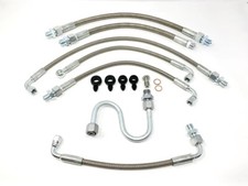 HEL Braided Turbo Oil Feed and Water Lines For Skyline R32 R33 R34 GT-R GTR RB26