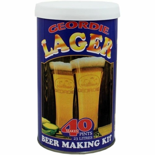 Geordie lager pints beer - lager,