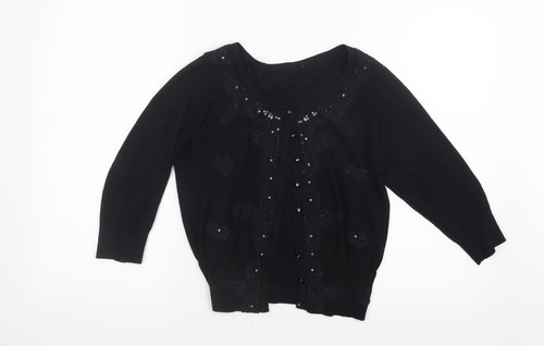 Matalan womens black crew neck - black,