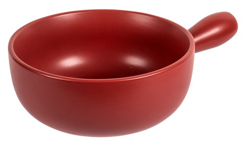 Fondue pot red clay - pot,