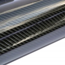 5D Carbon Fibre Vinyl Wrap Self Adhesive Black High Gloss Sticker Bubble Free