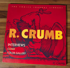 Comics Journal Library R Crumb Interviews Comix Color Gallery Volume 3
