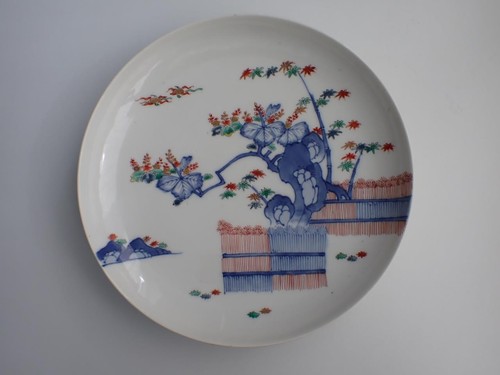 Antique japanese imari plate - japanese,