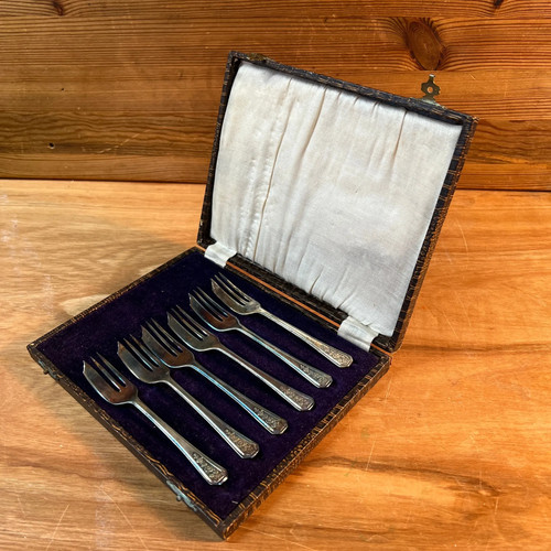 Silverpride pastry forks - pastry,