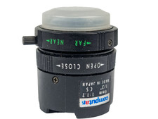 Computar 4mm f/1.2 CS Mount CCTV Camera Lens – 1/3" Manual Iris Japan