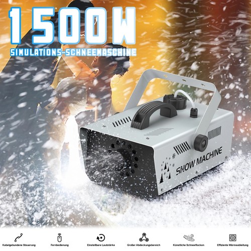 Uking snow machine 1500w - uking,