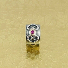 Authentic Pandora Double Heart