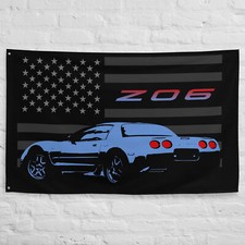 vette C5 Z06 Custom Car Club Garage Office Man Cave Banner Flag 34.5" x 56"